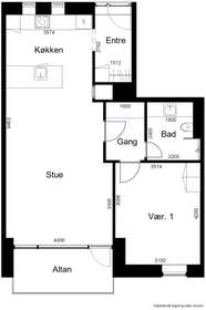 Visual presentation of the listing