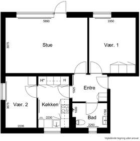 Visual presentation of the listing