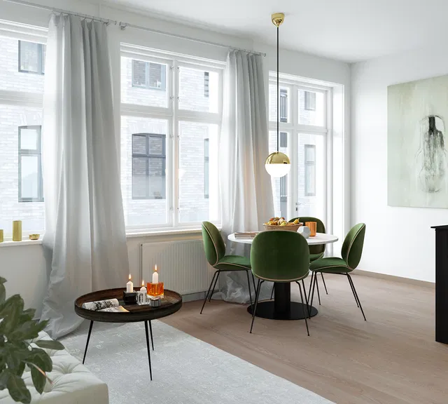 apartment Indbydende lejlighed i kollegie