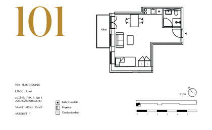 Visual presentation of the listing