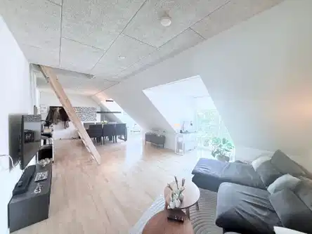 apartment Bright 122 m² apartment with a large loft in Ringsted