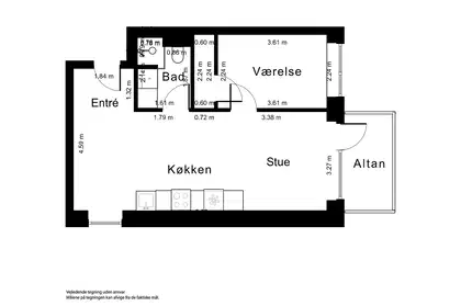 Visual presentation of the listing
