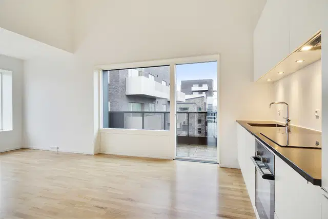 apartment Bright 3-room apartment with balcony on the 2nd floor