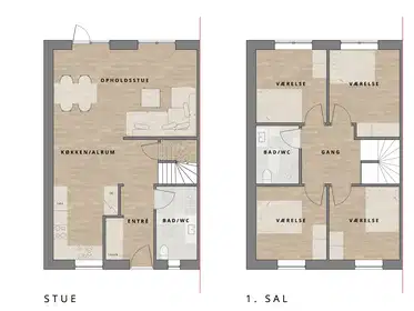 Visual presentation of the listing