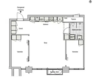 Visual presentation of the listing