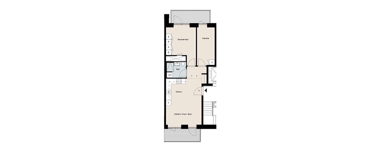 Visual presentation of the listing