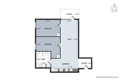 Visual presentation of the listing