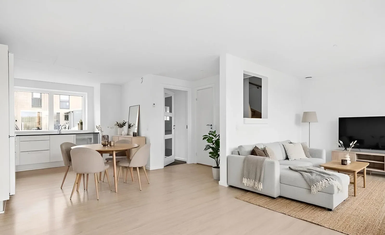 townhouse Familievenligt 4-værelses rækkehus i Solbjerg