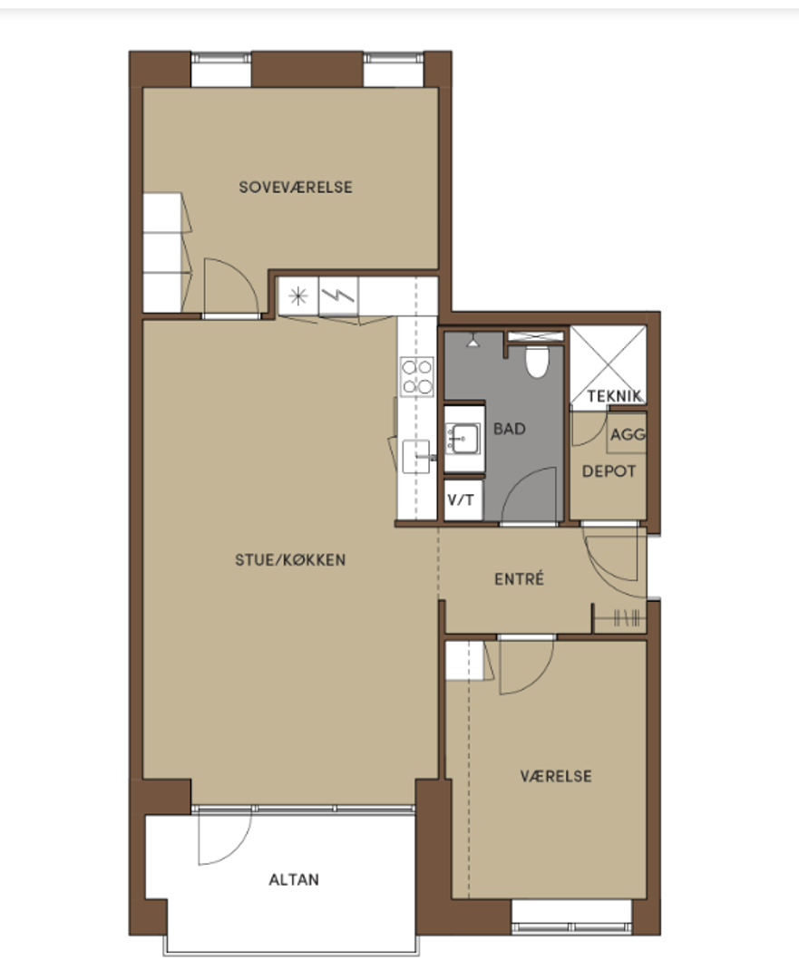 Visual presentation of the listing
