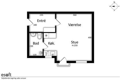 Visual presentation of the listing