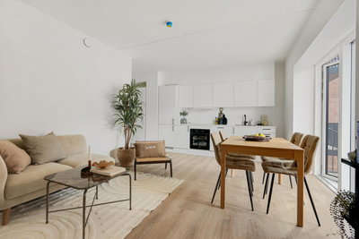 Moderne 1-værelses lejlighed 47 m2 i Skovlunde - Bybuen, Skovlunde - 3