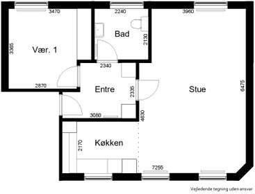 Visual presentation of the listing