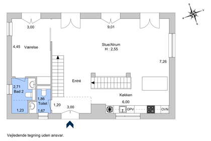 Visual presentation of the listing