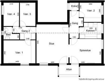 Visual presentation of the listing