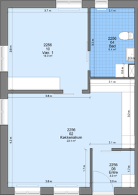 Visual presentation of the listing