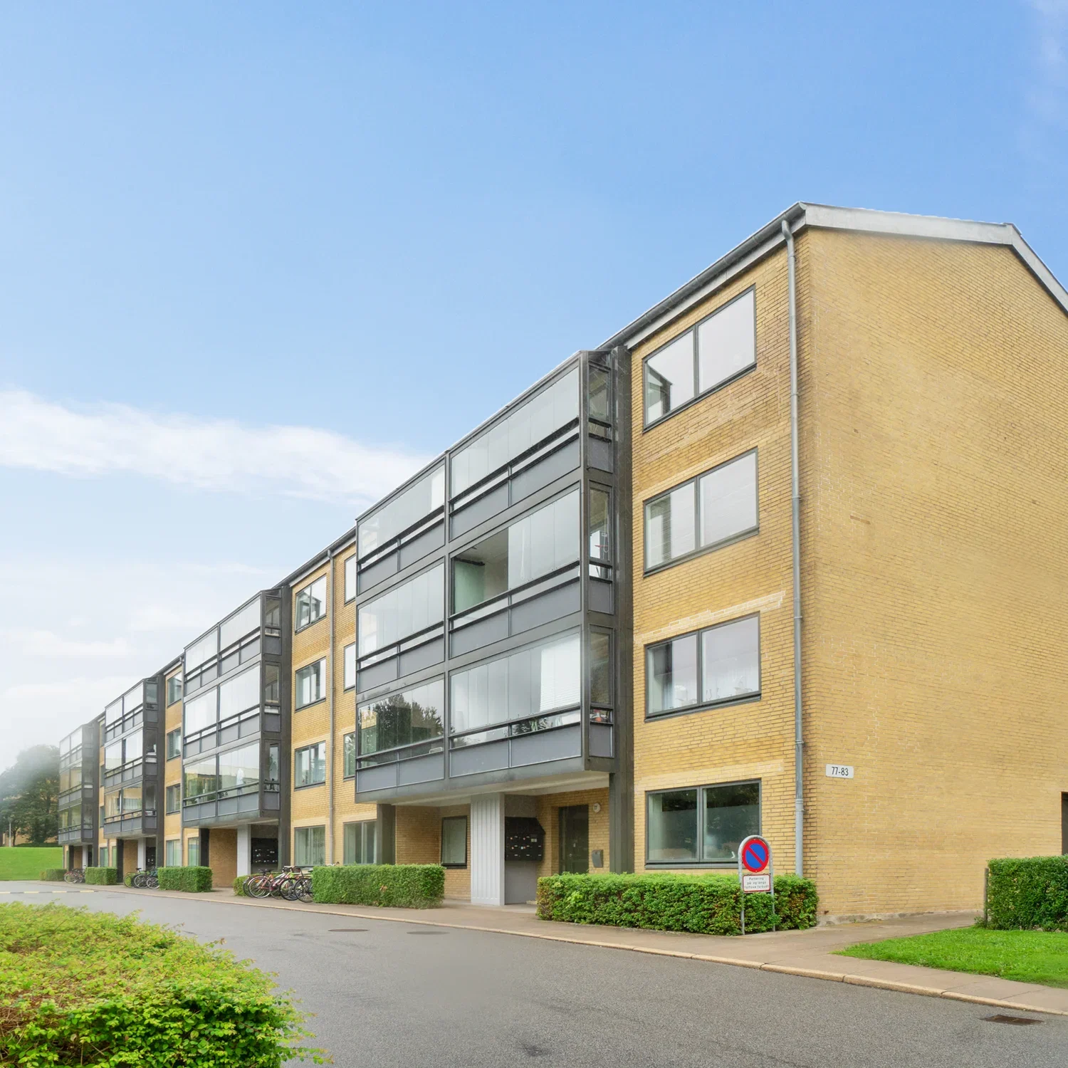 Visual presentation of the listing