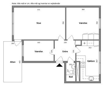 Visual presentation of the listing