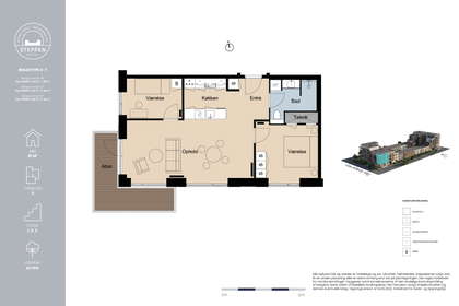 Visual presentation of the listing