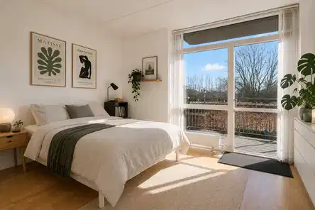 apartment Rummelig 3-værelses lejlighed med altaner nær Aarhus C