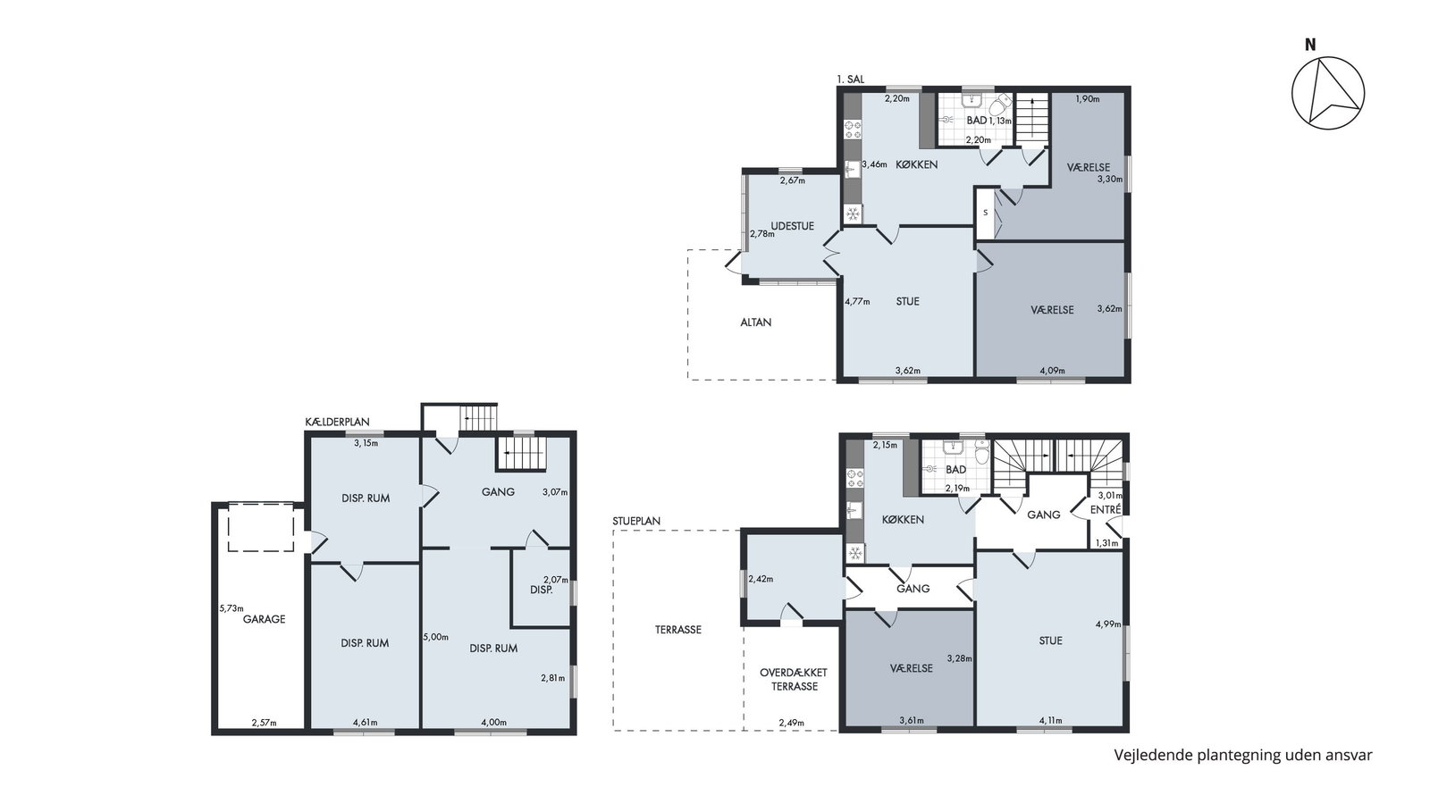Visual presentation of the listing