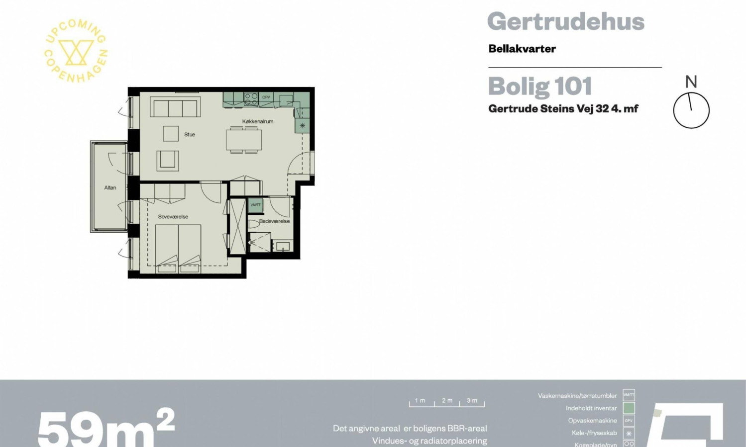 Visual presentation of the listing
