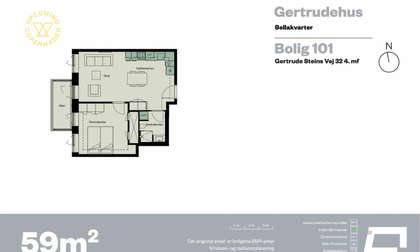Visual presentation of the listing