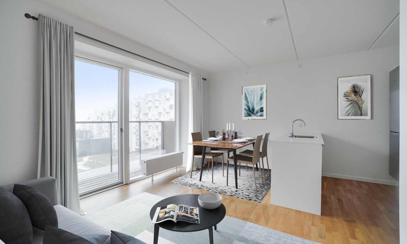 Visual presentation of the listing