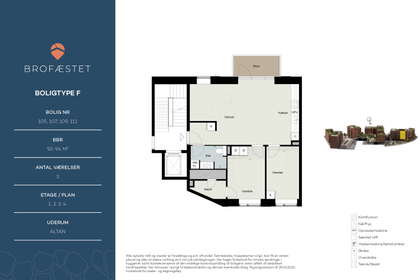 Visual presentation of the listing