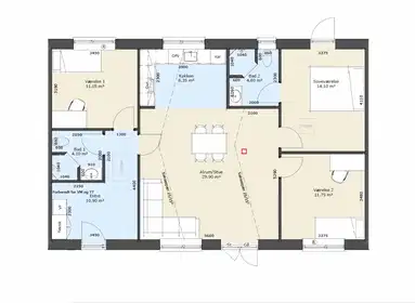 Visual presentation of the listing