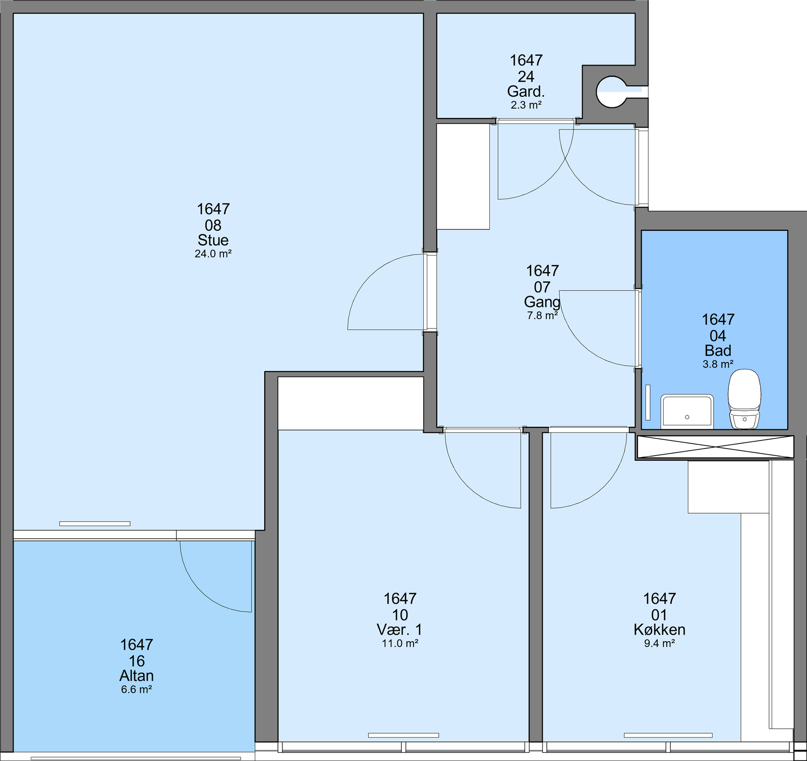 Visual presentation of the listing
