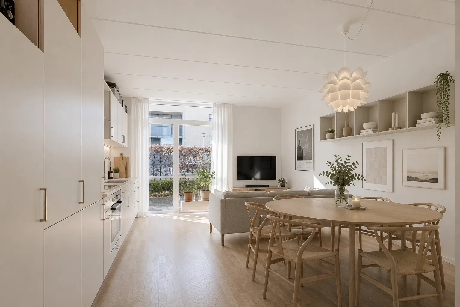 apartment Indbydende 4-værelses lejlighed tæt på Aarhus C