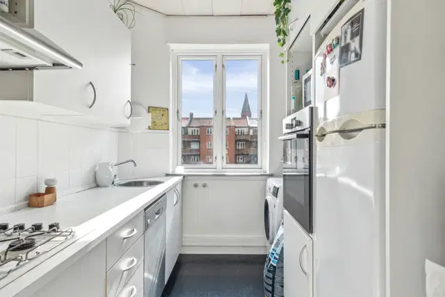 apartment Hyggelig 3-værelses lejlighed med altan i centrum