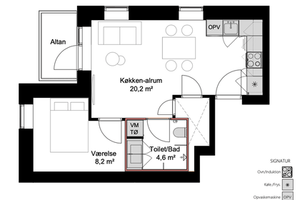 Visual presentation of the listing