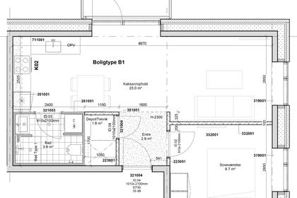 Visual presentation of the listing