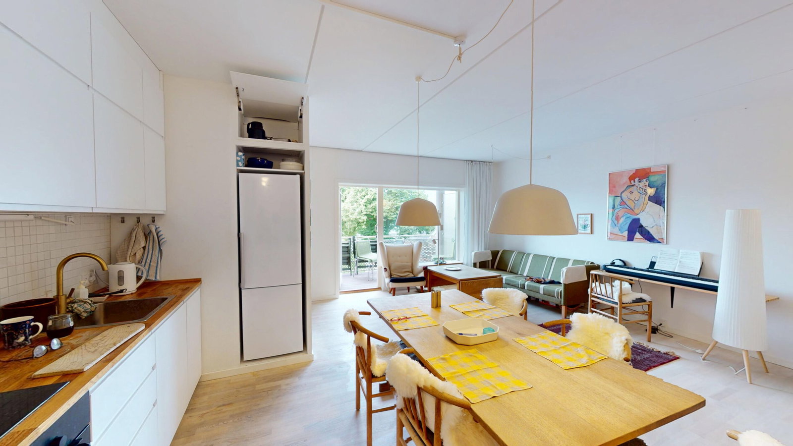 apartment Lys 68 m² lejlighed på Jægersborg Allé