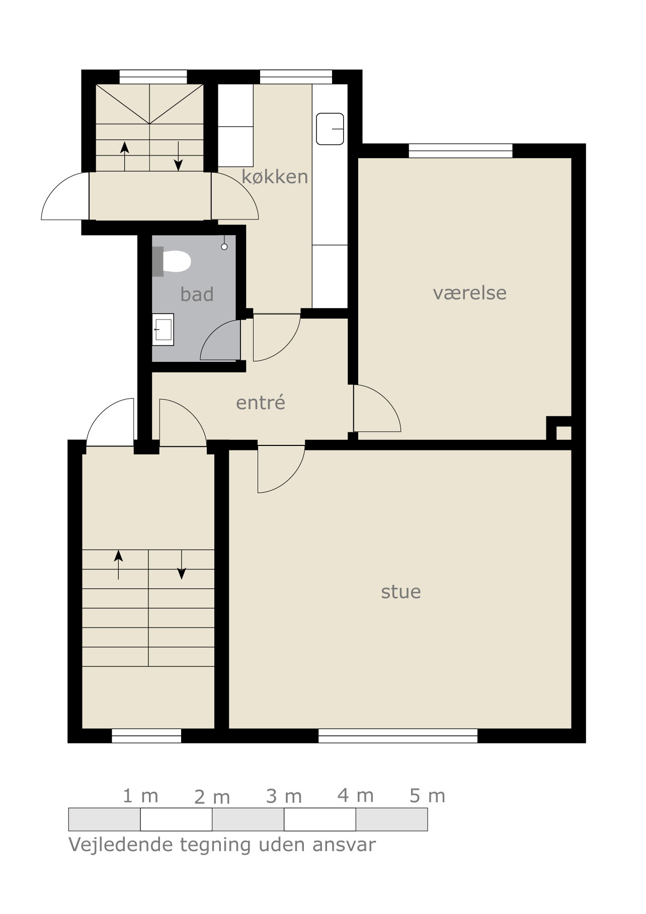Visual presentation of the listing