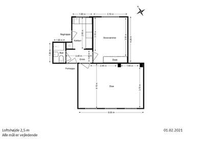 Visual presentation of the listing