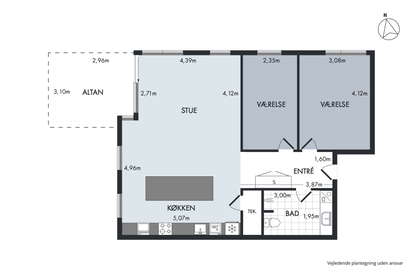 Visual presentation of the listing