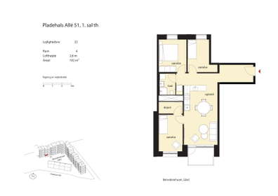 Visual presentation of the listing