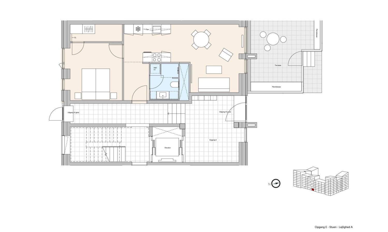 Visual presentation of the listing