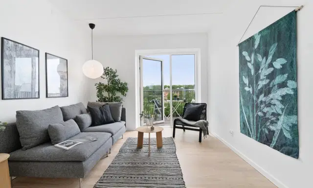 apartment Lys 2-værelses lejlighed i Risskov, 48 m2