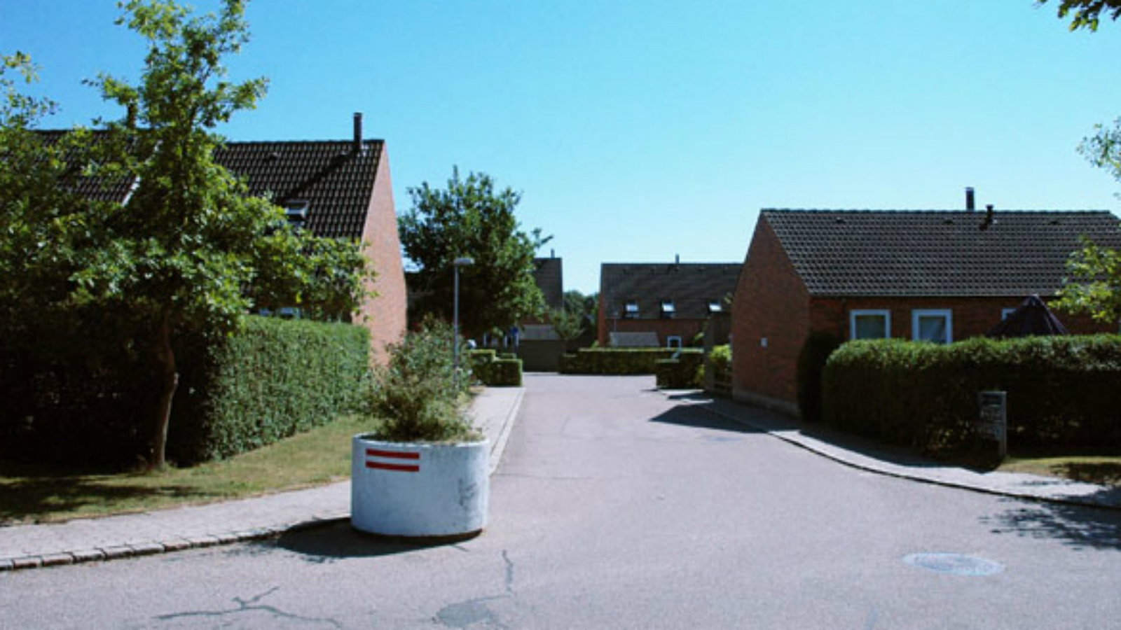 townhouse Youth housing and row houses in Himmelev