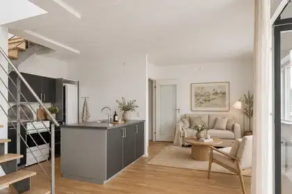 Visual presentation of the listing