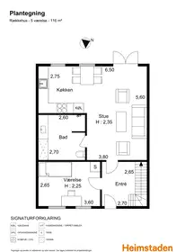 Visual presentation of the listing