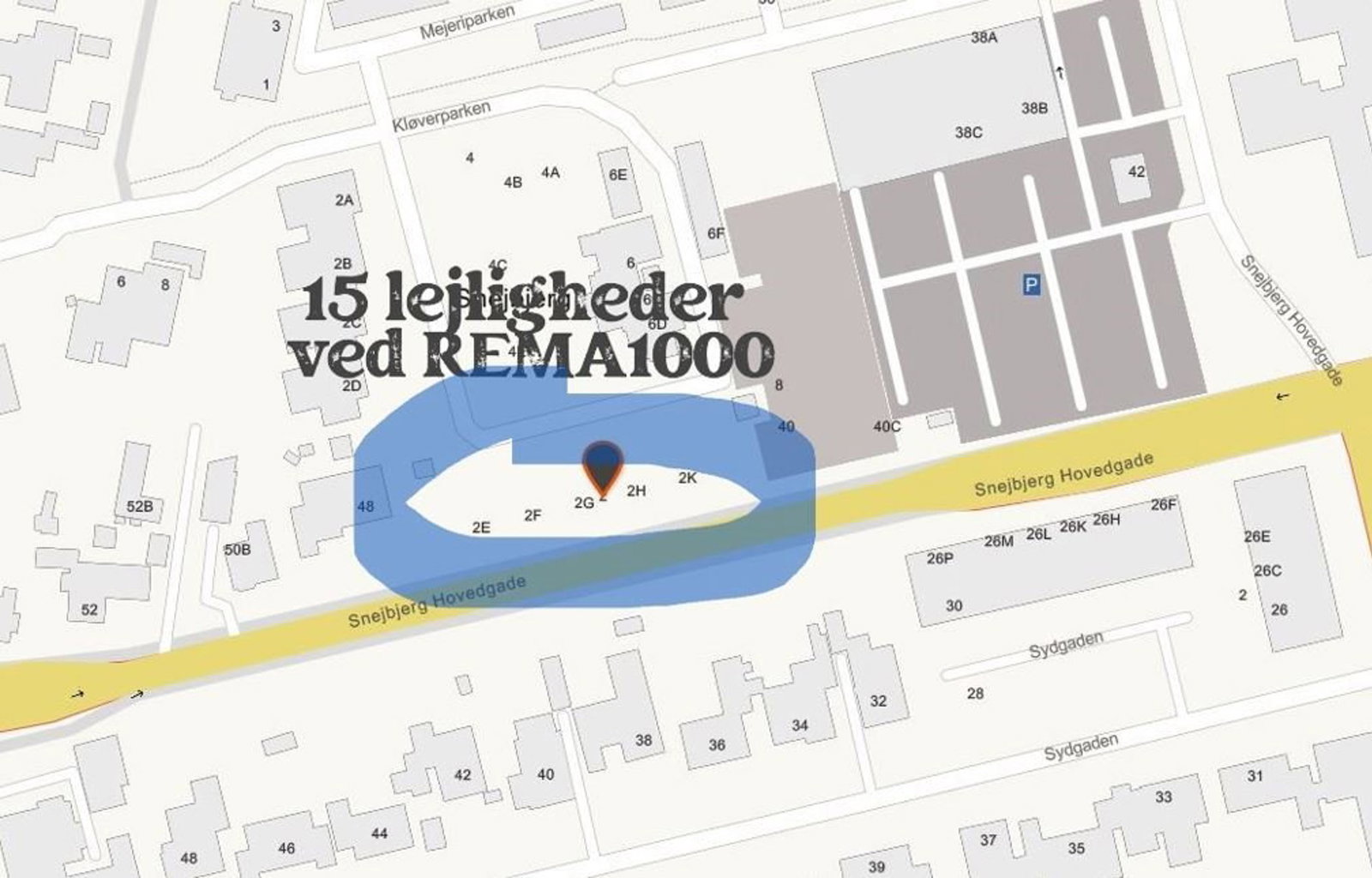 Visual presentation of the listing