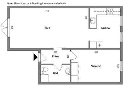 Visual presentation of the listing