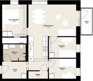 Visual presentation of the listing