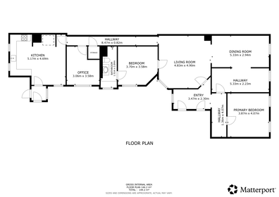 Visual presentation of the listing