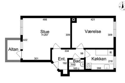Visual presentation of the listing