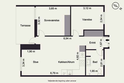 Visual presentation of the listing